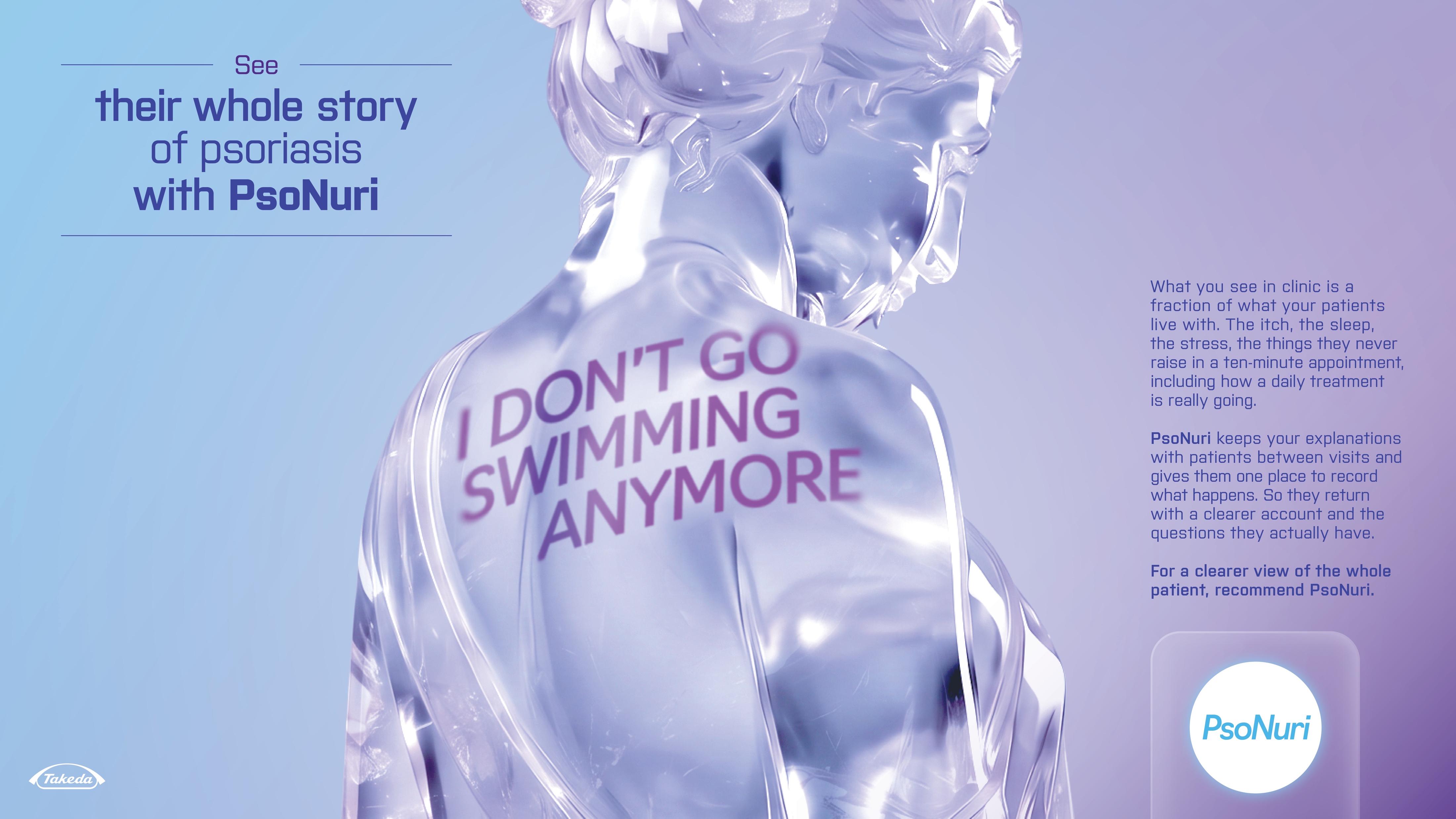 The campaign: “I don’t go swimming anymore.”